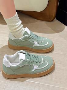 Women's Casual Athletic Sneakers, Classic Design For Fashion, Comfortable Soft Sole, Slip-Resistant, Breathable, Suitable For Various Occasions
