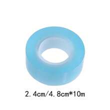 1 Stück Kristallbandball, klebrige Stresslinderungskugel, transparenter Zug-Klebebandkleber DIY Schreibwaren für Studenten, Rückkehr zur Schule