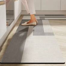Super Absorbent Shower Bath Mat Bathroom Anti-Slip Carpet Rug Simple Kitchen Entrance Soft Door Bathtub Side Bath Mat Home Decor