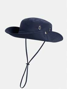 1 件休闲折叠太阳帽，夏季旅行钓鱼徒步渔夫帽，男女通用防紫外线，适合夏季 - 彩色 - 查看 12