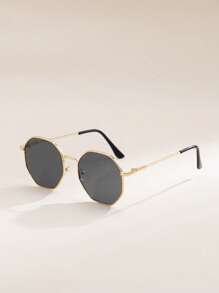 1 Pair/4 Pairs Kids Geometric PC+Metal Frame Fashionable Fashion Glasses For Street Style
