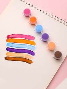 4PCS Painting Kit, Diy Painting, Painting Drawing Hobby Kit, Mini Drawing Board, Acrylic Paint Painting Blank, Hand Painted Diy Painting Photo Frame,Back To School,School Supplies