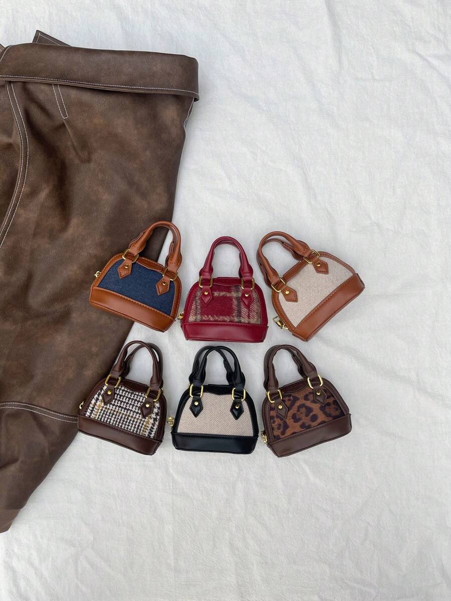 New Mini Handbag Shell Shape. Cute & Fashionable Compact Crossbody Bag. Versatile Evening Clutch. Accessory Pouch Case, Coin Purse, Small Mini Bag - A - View 1