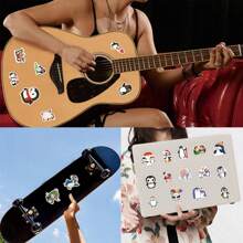 50 PCS Cute Penguin Stickers Vinyl Aesthetics Stickers, Decals, Scrapbooking, Diary, Bumper, Skateboard, Water Bottle, Cartoon, Hard Hat, Car Stickers
