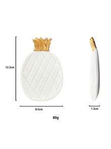 1 件菠萝装饰托盘、珠宝收纳托盘、花形托盘、多功能垫子托盘、创意家居饰品道具、房间装饰和照片装饰品。 - 彩色 - 查看 14
