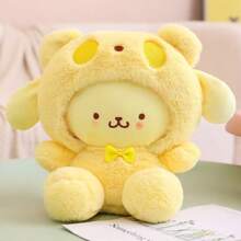 Sanrio Juguete de peluche Sanrio de 23cm, Kuromi, Hello Kitty, Melody, muñeco de Scratch, muñeco de escritorio, almohada, ornamento de escritorio, regalo diario, regalo festivo, regalo de Navidad y Halloween