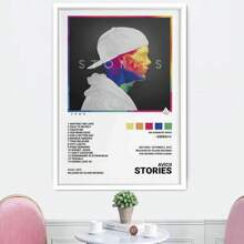 1 szt. Pop Stories Music Album Cover Plakaty Klasyka Piosenkarz Avicii Zdjęcia Do Pokoju Bar Malarstwo Na Płótnie Wydrukuj Sztukę Dekoracja Ścienna Do Domu Prezenty Płótno Dekoracja Ścienna Płótno Plakat Mural Nadaje Się Do Sypialni, Sztuki Muralowej Biuro I Dekoracja Salonu