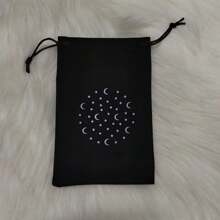 1pc Tarot Card Storage Pouch, Black Soft Velvet Drawstring Bag, Velvet Tarot Card Holder Bag, Holiday Storage Bag, Jewelry Pouch, Gift Box, Box, Bridesmaid Gifts, Gift Bags, Gift Bag, Bag, Gift Bag Paper, Gift Bag Small, Gift Bag Pink, Packing Bags, Hen Do Gift Bags, For Mother's Day, Bridesmaid Gifts, Graduation Gifts, Birthday Gifts, Wedding Gifts, Birthday, Bride, Wedding