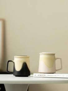 1 Set Of 300ml Chinese Style Ceramic Coffee Mugs/Tea Cups, Ceramic Cups Suitable For Home Or Office Use, Gift Box Packaging For Holidays, Gifts For Family And Friends