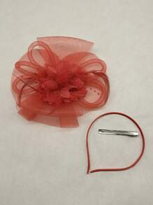 Fascinator Hats For Women 20s 50s Vintage Pillbox Hat Kentucky Derby Fascinators Flower Veil Wedding Tea Party Hat