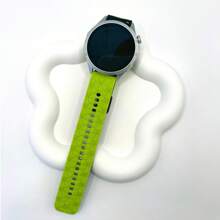 1 Piece Of 22mm Football Pattern Watch With Silicone Material For Comfortable Wearing, Sports And Fitness Replacement Bracelet Suitable For Shopping, Work, Sports And Other Scenarios. It Is The Best Choice For Women's Gifts And Is Suitable For Smart Watch Accessories Such As Jiaming, Etc