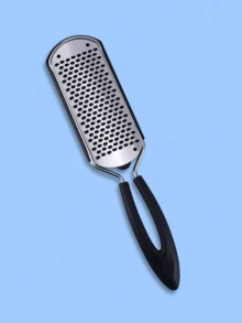 1pc Stainless Steel Foot File, Heel Scraper, Foot Rasp And Callus Remover, Foot Exfoliator - Multicolor - View 7