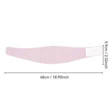 2pcs Reusable Forehead Lift Tapes, Washable & Adjustable For Men & Women, 3D Contoured Face Shaping, Wrinkle Minimizing, Blackout Sleep Or Daytime Use, Fits All Head Sizes, Comes With Storage Bag