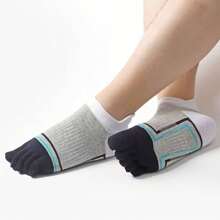 3 pares de calcetines con dedos para hombre de colores variados, cómodos, suaves y transpirables, adecuados para actividades deportivas y uso casual diario