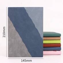 1pc Fashionable Classic Ombre Color Business Notebook, Notepad, Exercise Book