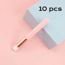 10PCS Eyelash Cleaning Brush-Facial Cleansing Brush-Extensions Cleaning-Lash Shampoo Brushes-Lash Cleansing Brush-Mousse Brush For Cleaning And Washing Lashes - Black - View 15