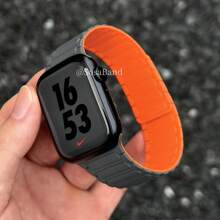 1pc Unisex Silicone Magnetic Watch Band Compatible With Apple Watch, Silicone Magnetic Armor Pattern Band Compatible With Apple Watch 42mm 38mm 40mm 41mm 44mm 45mm 46mm 49mm, Fashionable Smart Watch Strap Replacement Compatible With Apple Watch Series Ultra2 Ultra SE2 SE 10 9 8 7 6 5 4 3 2 1, Suitable As A Back To School Gift