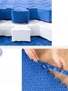 Family Living Floor Foam Mat, Ideal Gift, Colorful Seamless Splicing For Multiple Uses, Create And Build A Safe Game Area Interlocking Puzzle, Can Build A Variety Of Shapes, Indoor And Outdoor Puzzle Game Mat, And Floor, Waterproof And Stain-Resistant, Suitable For Home Floor Decoration, Gym Floor, Outdoor Activities, Holiday PARTY Gatherings, Wedding Activities