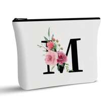 母亲节礼物 帆布化妆包 便携拉链化妆包 大容量拉链手拿包 小邮包 化妆包 旅行包 简约化妆包