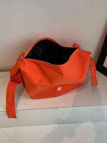 Bolso de hombro de viaje creativo con diseño de flor y juventud, unisex, mochila con diseño de dumpling para estudiantes universitarios