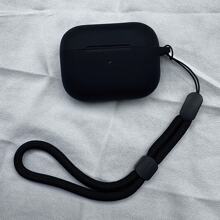 兼容系列保护壳，防震硅胶全包覆保护套，适用于 4/ Pro/ Pro 2/ Pro 3/ 1/2/3代，支持无线充电，配有耐用登山扣，正面LED指示灯可见。