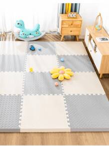 Family Living Floor Foam Mat, Ideal Gift, Colorful Seamless Splicing For Multiple Uses, Create And Build A Safe Game Area Interlocking Puzzle, Can Build A Variety Of Shapes, Indoor And Outdoor Puzzle Game Mat, And Floor, Waterproof And Stain-Resistant, Suitable For Home Floor Decoration, Gym Floor, Outdoor Activities, Holiday PARTY Gatherings, Wedding Activities