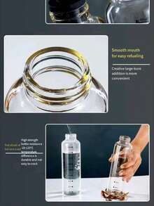 1 Stück, versiegelter Ölbehälter, eingekochte Sojasauce-Essig-Flasche, auslaufsichere Gewürz-Flasche für Küche Zuhause, Outdoor Picknick Grill Gewürz-Öl-Flasche