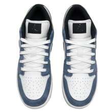 Air Jordan 1 Low BG 篮球鞋，低帮，缓震，适合户外训练，青年尺码，HV5973-101