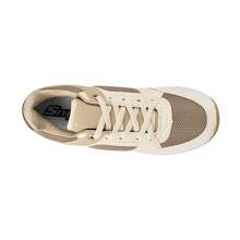 TENIS CASUALES DAMA STYLO 16470 SIMIPIEL BEIGE - Beis - Ver 4