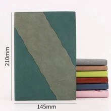 1pc Fashionable Classic Ombre Color Business Notebook, Notepad, Exercise Book