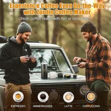 1pc Foldable Universal Coffee Machine Stand, Portable Espresso Machine Stand, Aluminum Alloy Material Easy To Carry, Suitable For Suitable For Hiking, Camping, Outdoor Coffee Back To School