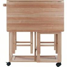 Winsome Wood Suzanne Kitchen, Square, Natural, Beech