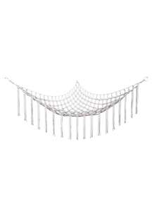 Organizador de animales lindos, soporte de peluche para decoración del hogar en dormitorio y sala de estar, red de esquina, muñeco de peluche en forma de triángulo para almacenamiento, hamaca, hamaca para almacenamiento de animales de peluche, hamaca grande para muñecas, red decorativa para habitación de animales de peluche