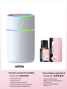 1套，230ml，自动定时喷雾带氛围灯，ABS材质空气加湿器（插入式），室内香薰扩散器，汽车空气清新剂，车载空气清新剂，卧室空气净化器 - 小型香薰加濕器 - 查看 25