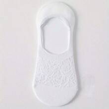 5/9 Pairs Of Solid Low Cut Socks, Comfortable Breathable Mesh Invisible Socks, Women's Stockings And Tights - Multicolor - View 7