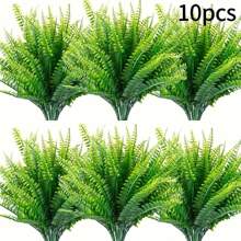 10 Bó Cây Cỏ Nhân Tạo, Chống Tia UV, Trang Trí Sân Vườn, Trang Trí Giáng Sinh, Trang Trí Phòng, Trang Trí Phòng Ngủ, Trang Trí Bàn Làm Việc, Hoa Nhựa Giả, Cây Xanh, Trang Trí Nhà Cửa Ngày Của Mẹ, Trang Trí Phòng Tắm, Cây Dương Xấu Nhân Tạo, Cây Thường Xuân Giả Trang Trí Tường, Trang Trí Nhà Cửa, Vườn, Tiệc Cưới, Trong Nhà Và Ngoài Trời, Trang Trí Ngày Lễ, Cây Giả - màu xanh lá - Xem 5