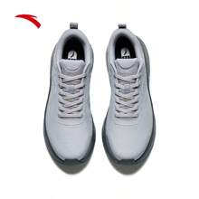 Anta New Men's Leather Non-Slip Shock Absorbing Breathable Lightweight Casual Fitness Running Shoes 112447792