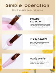 CHOSEOS 10 Colors Acrylic Powder And 2 Jars Nail Glitter Set, Pink Nude Reddish Brown Acrylic Nail Powder With Coarse Glitter For 3D Sculpting Valentine's Day Nail Art French Nail Extensions, Gift For Women
