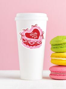 1张“我只是个女孩”防水贴纸，蛋糕礼物，趣味乙烯基贴纸，适用于水瓶、笔记本电脑等。 - 彩色 - 查看 3