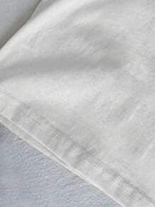 年轻男孩爸爸和我印花 Polo 衫无袖网球 T 恤有领高尔夫衬衫背心适合健身房锻炼跑步 - 白色 - 查看 5