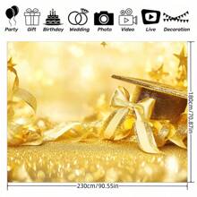 The Polyester Fabric Banner For Graduation Celebration Is Perfect As A Photography Background And Party Decoration. Suitable For Classrooms, Living Rooms, And Bedrooms As An Elegant Background For Party Supplies.