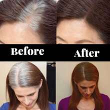 1pcs/2pcs Hairline Powder,Hair Root Repair Powder, Hair Loss Concealer,Waterproof And Sweat Resistant,For Thinning Hair,Gray Coverage, And Color Corrections, Portable Disposable Hair Color Pen With Lasting Coverage - màu đen - Xem 7