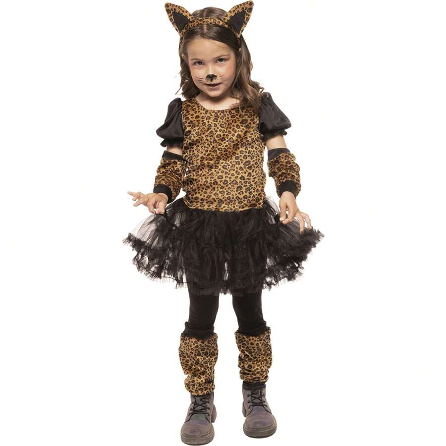 Rubies Strój Tutu w panterkę dla dzieci - Oryginalny i zabawny kostium - Strój Tutu w panterkę - Idealny na imprezy i karnawał - Łatwy do zakładania i zdejmowania - Wygodny i lekki kostium z materiału - Darmowa wysyłka ✅ Dostawa 24/48h do Hiszpanii (kontynentalnej)