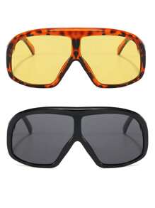Les dernières lunettes décoratives à large monture jointe de style crapaud mode homme et femme, personnalisées selon le style hip-hop classique d'Europe et d'Amérique, d'élégance rétro pour les loisirs, les vacances à la plage et les voyages. Montures en PC, verres AC, idéal pour la tenue, les loisirs et en cadeau.
