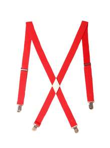 Tirantes de unicolor para hombres, ajustables y elásticos, aptos para uso diario, fiestas, bodas, banquetes, adecuados para adolescentes, verano, casual, al aire libre, atlético, vacaciones, viajes, regalos de graduación, cumpleaños, accesorios de vestir