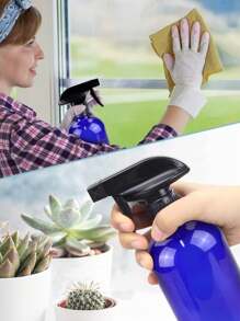 1pc 300/500mlCleaner Spray Bottle,Styling Spray Bottle,Empty Fine Mist Spray Bottle Ultra Fine Continuous Spray Water Bottle Fine Mist Sprayer For Hair Styling, Cleaning,Plants, Misting & Skin ,Fine Mist Spray Bottle Suitable For Plant Cleaning Liquid Hair Gardening