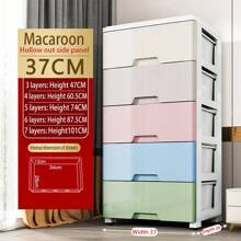 Drawer-Style Shoe Cabinet, Narrow Slit Storage Cabinet, Side Shelf Cabinet, Multi-Layer Plastic Bedside Cabinet, Bathroom
