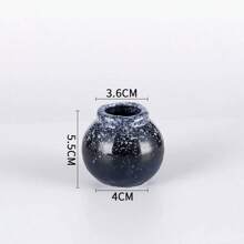 1件/3件/6件陶瓷牙签筒，创意复古牙签罐，干冰香薰瓶，适用于商业酒店餐厅装饰