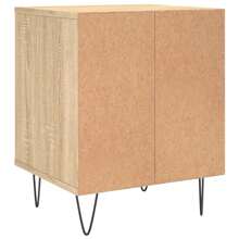 Tables de chevet 2 pcs bois sonoma 40x35x50 cm ingénierie en bois