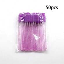 100 Stücke/Packung Wimpernbürsten Augenbrauenbürste tragbare Wimpern Spoolies für Wimpernverlängerung Make-up-Applikator für Augenbrauen